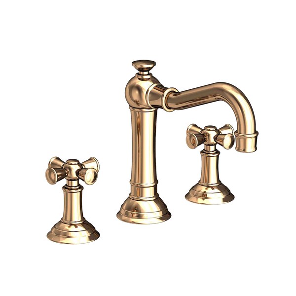 Newport Brass Widespread Lavatory Faucet in French Gold (Pvd) 2460-24A - main